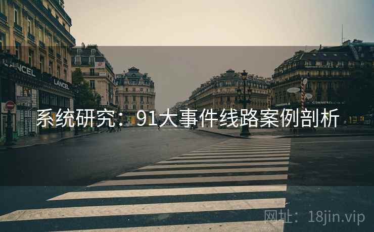 系统研究:91大事件线路案例剖析