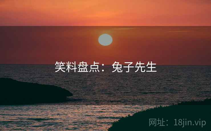 笑料盘点:兔子先生